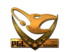 Sticker | mousesports (Gold) | Krakow 2017