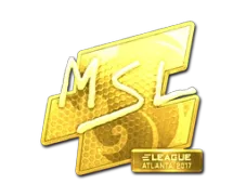 Sticker | MSL (Gold) | Atlanta 2017