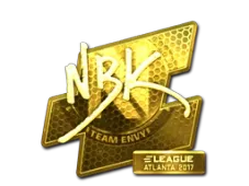 Sticker | NBK- (Gold) | Atlanta 2017