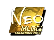 Sticker | NEO (Gold) | MLG Columbus 2016