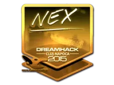 Sticker | nex (Gold) | Cluj-Napoca 2015