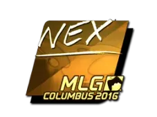 Sticker | nex (Gold) | MLG Columbus 2016