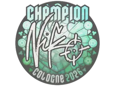 Sticker | NiKo (Champion) | Cologne 2026