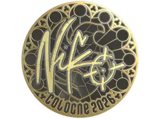 Sticker | NiKo (Gold) | Cologne 2026