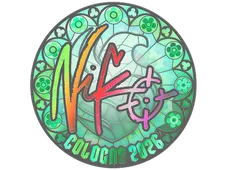 Sticker | NiKo (Holo) | Cologne 2026