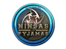 Sticker | Ninjas in Pyjamas (Foil) | Cologne 2014