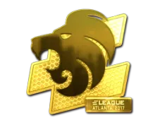 Sticker | North (Gold) | Atlanta 2017