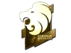 Sticker | North (Gold) | Boston 2018