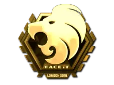 Sticker | North (Gold) | London 2018