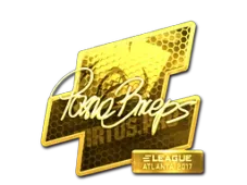 Sticker | pashaBiceps (Gold) | Atlanta 2017