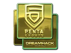 Sticker | PENTA Sports (Gold) | DreamHack 2014