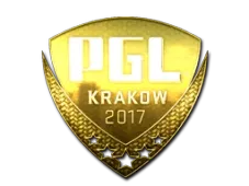 Sticker | PGL (Gold) | Krakow 2017