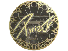 Sticker | piriajr (Gold) | Cologne 2026