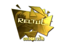 Sticker | reltuC (Gold) | Cologne 2016