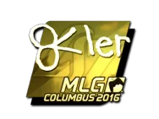 Sticker | reltuC (Gold) | MLG Columbus 2016