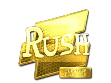 Sticker | RUSH (Gold) | Atlanta 2017