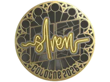 Sticker | S1ren (Gold) | Cologne 2026