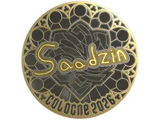 Sticker | saadzin (Gold) | Cologne 2026