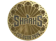 Sticker | Sharks Esports (Gold) | Cologne 2026