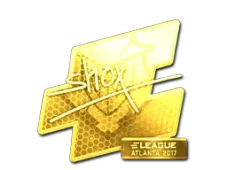 Sticker | shox (Gold) | Atlanta 2017