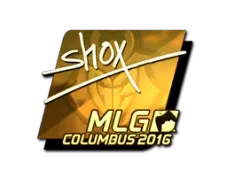 Sticker | shox (Gold) | MLG Columbus 2016
