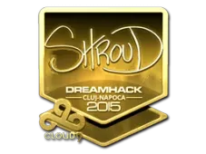 Sticker | shroud (Gold) | Cluj-Napoca 2015