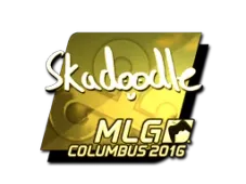 Sticker | Skadoodle (Gold) | MLG Columbus 2016
