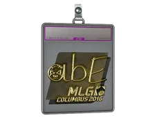 Sticker Slab | abE (Gold) | MLG Columbus 2016