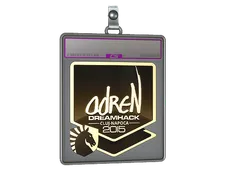 Sticker Slab | adreN (Gold) | Cluj-Napoca 2015