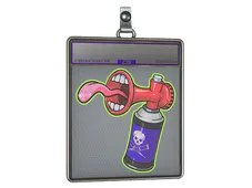 Sticker Slab | Airhorn (Glitter)
