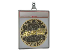 Sticker Slab | alex666 (Gold) | Cologne 2026