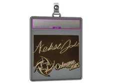 Sticker Slab | allu (Gold) | Cologne 2015