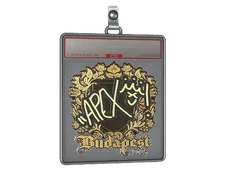 Sticker Slab | apEX (Gold) | Budapest 2025