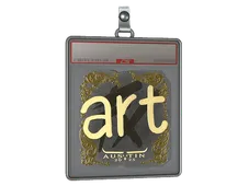 Sticker Slab | arT (Gold) | Austin 2025