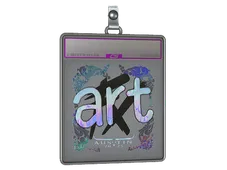 Sticker Slab | arT (Holo) | Austin 2025