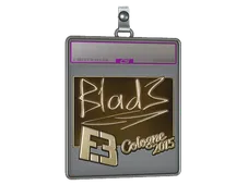Sticker Slab | B1ad3 (Gold) | Cologne 2015