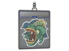 Sticker Slab | Baby Fire Serpent