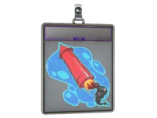 Sticker Slab | Big Red Rocket