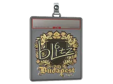 Sticker Slab | bLitz (Gold) | Budapest 2025