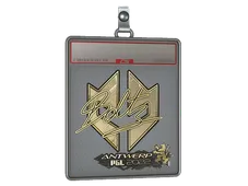 Sticker Slab | boltz (Gold) | Antwerp 2022