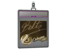 Sticker Slab | boltz (Gold) | Cologne 2015