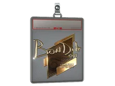 Sticker Slab | bondik (Gold) | Boston 2018