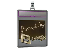 Sticker Slab | bondik (Gold) | Cologne 2015