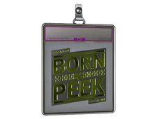 Sticker Slab | Born To Peek (Foil)