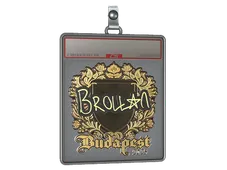 Sticker Slab | Brollan (Gold) | Budapest 2025