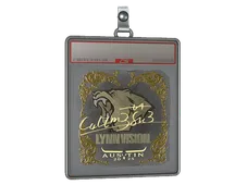 Sticker Slab | C4LLM3SU3 (Gold) | Austin 2025