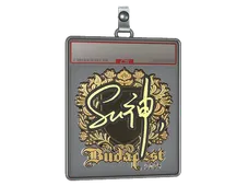 Sticker Slab | C4LLM3SU3 (Gold) | Budapest 2025