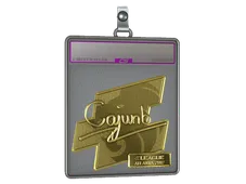 Sticker Slab | cajunb (Gold) | Atlanta 2017