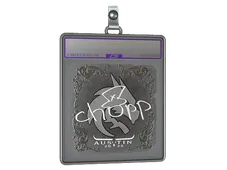 Sticker Slab | chopper (Foil) | Austin 2025