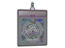 Sticker Slab | chopper (Holo) | Austin 2025